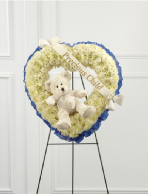 Show details for Precious Child Standing Heart Picture of Precious Child Standing Heart